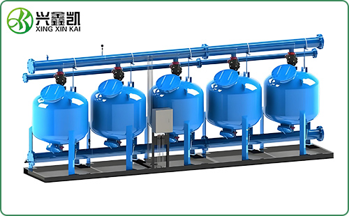 全自动浅层砂过滤器（100吨每小时）